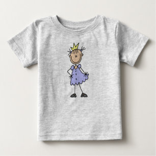 T-shirt Pour Bébé Princesse With Crown Shirt