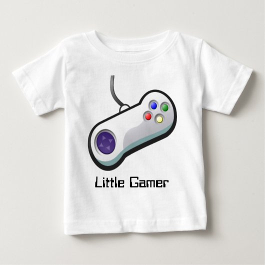 T-shirt Pour Bébé Pro Gamer, contrôleur de jeu vidéo (Devant)
