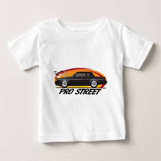 T-shirt Pour Bébé Pro rue de Buick Grand National (Devant)