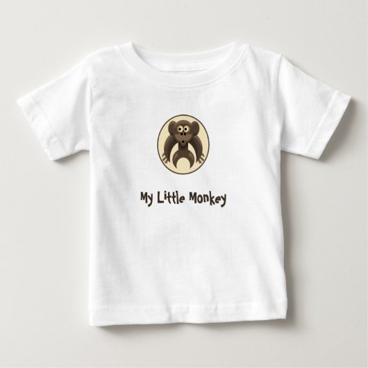 T-shirt Pour Bébé Produits du logo Monkeypit (Devant)