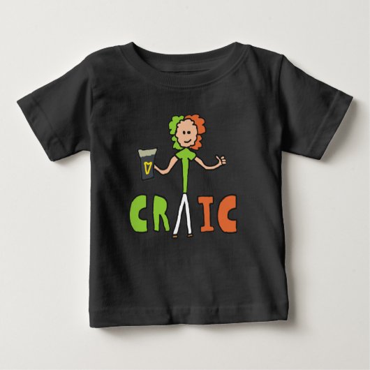 T-shirt Pour Bébé Profitez Du Craic (Devant)