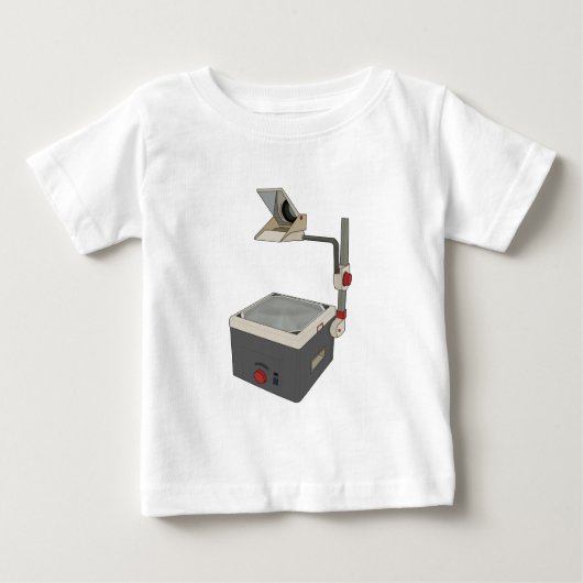 T-shirt Pour Bébé Projecteur HAP 80s 90s Overhead (Devant)
