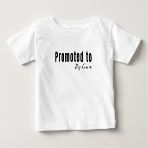 T-shirt Pour Bébé Promu à Big Cousin Matching Famille Bébé 