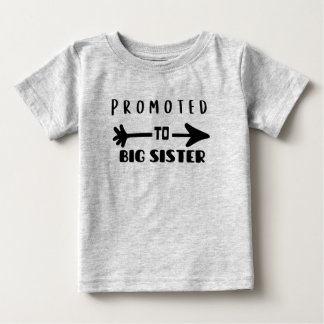 T-shirt Pour Bébé Promu à Big Sister Matching Sibling Baby