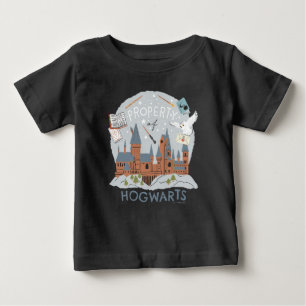 T-shirt Pour Bébé Propriété de Hogwarts Bande Dessinée Graphique