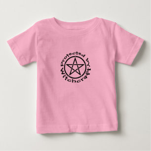 T-shirt Pour Bébé Protégé par la chemise païenne d'enfant en bas 