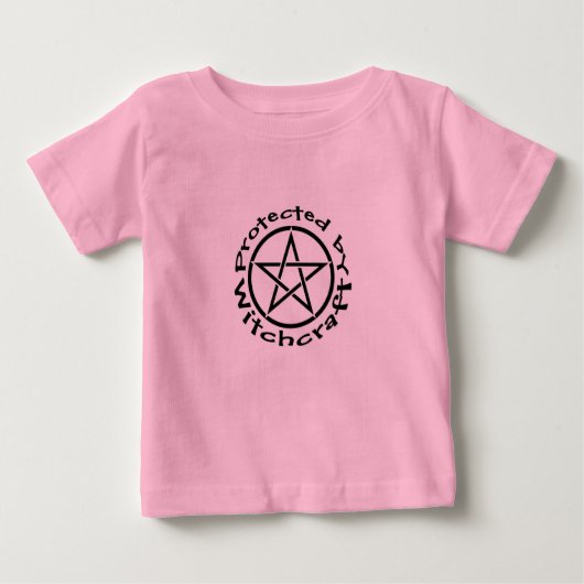 T-shirt Pour Bébé Protégée Par La Chirpe Pagan Wiccan Toddler (Devant)