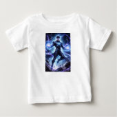 T-shirt Pour Bébé Psionic Force – Energy Manipulation Superhero (Devant)