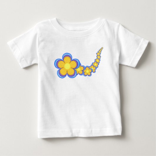 T-shirt Pour Bébé Puissance de flux (Devant)