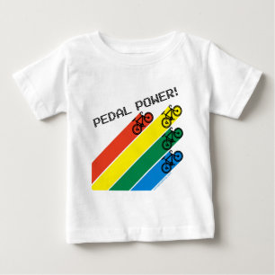 T-shirt Pour Bébé Puissance de pédale !