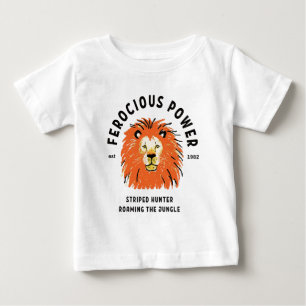 T-shirt Pour Bébé Puissance féroce