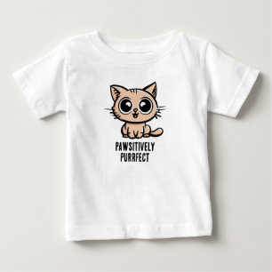 T-shirt Pour Bébé Puissant, Beau Manga Kitten
