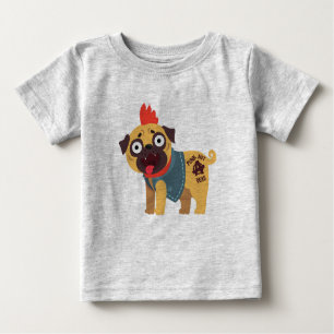 T-shirt Pour Bébé Punk pas mort