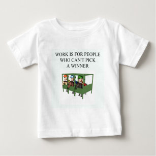 T-shirt Pour Bébé pur sang emballant des amants