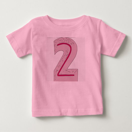 T-shirt Pour Bébé Purple numéro 2 (Devant)