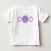 T-shirt Pour Bébé Purple Sun Fairy (Dos)