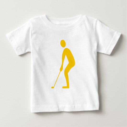 T-shirt Pour Bébé Putage - Ambre (Devant)