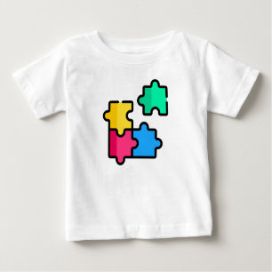T-shirt Pour Bébé puzzle