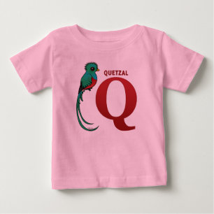 T-shirt Pour Bébé Q pour le quetzal