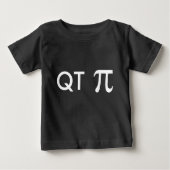 T-shirt Pour Bébé QT Pi Geeky (Devant)
