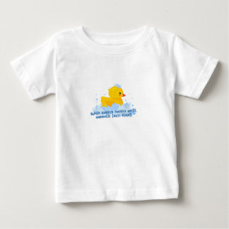 T-shirt Pour Bébé Quand les canards en caoutchouc s'unissent