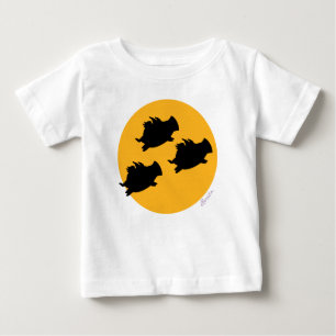 T-shirt Pour Bébé QUAND LES PIGS PASSENT LA LUNE PAR Sandra Boynton