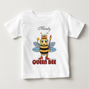 T-shirt Pour Bébé Queen Bee
