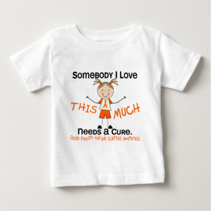 T-shirt Pour Bébé Quelqu'un amour d'I - milliseconde de sclérose en
