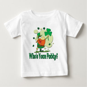 T-shirt Pour Bébé Qui est votre lutin drôle de paddy