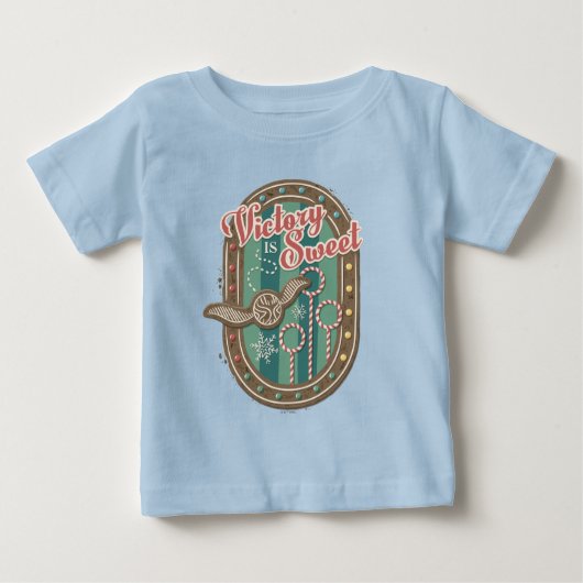 T-shirt Pour Bébé QUIDDITCH™ Victory is Sweet Holiday Cookie Graphic (Devant)