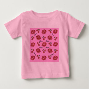 T-shirt Pour Bébé RAB Rockabilly Baisers de Cerise sur Rose