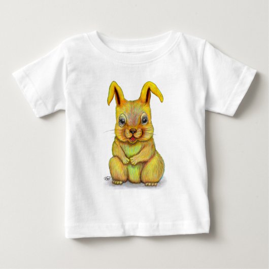 T-shirt Pour Bébé Rabbit d'eau (Devant)