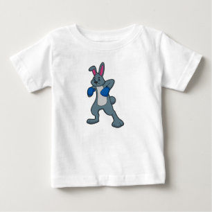 T-shirt Pour Bébé Rabbit en boîte avec gants de boxe