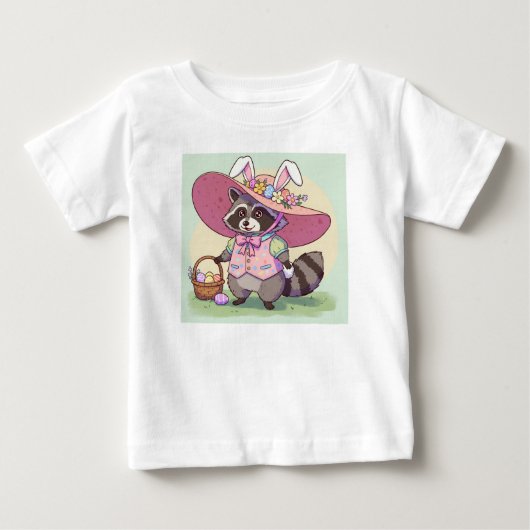 T-shirt Pour Bébé Racon de Pâques (Devant)