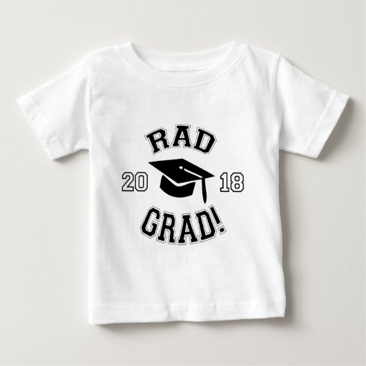 T-shirt Pour Bébé Rad Grad 2018 (Devant)