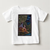 T-shirt Pour Bébé Radha Krishna par Masoom Sanghi (Devant)