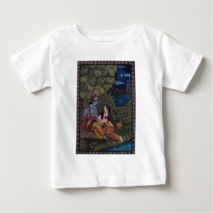 T-shirt Pour Bébé Radha Krishna par Masoom Sanghi