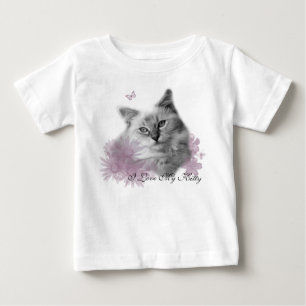 T-shirt Pour Bébé Ragdoll a personnalisé le T-shirt de bébé