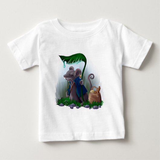 T-shirt Pour Bébé Rain Mouse |  (Devant)