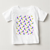 T-shirt Pour Bébé Rainbow Salamander (Devant)