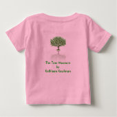 T-shirt Pour Bébé Ramasse ton bébé. (Dos)