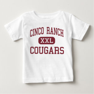 T-shirt Pour Bébé Ranch de Cinco - pumas - lycée - Katy le Texas