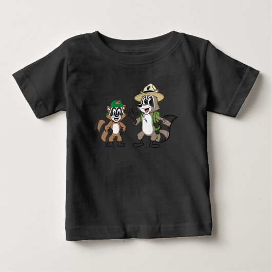 T-shirt Pour Bébé Ranger Rick | Ranger Rick & Ricky (Devant)