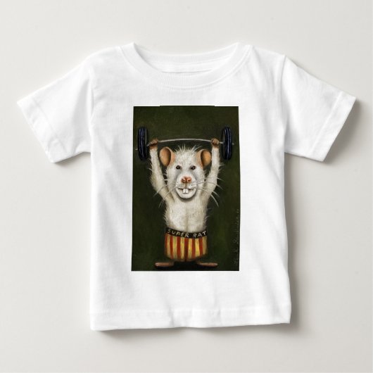 T-shirt Pour Bébé Rat superbe (Devant)