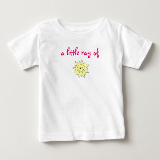 T-shirt Pour Bébé Ray of Sunshine (Devant)
