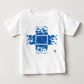 T-shirt Pour Bébé Rectangle (Devant)
