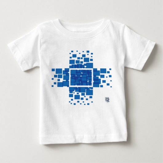 T-shirt Pour Bébé Rectangle (Devant)