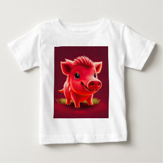 T-shirt Pour Bébé Red BABY Razorback