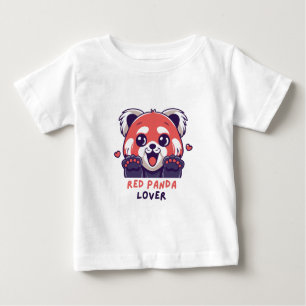 T-shirt Pour Bébé Red Panda Lover