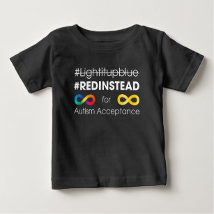 T-shirt Pour Bébé Redinstead Pour Accepter L'Autisme